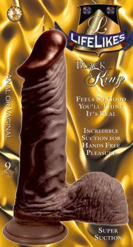 Lifelikes Black King Sex Toy Product