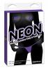 Neon Vibrating Panty and Pasty Set Purple