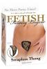 Fetish Fantasy Strapless Thong Leopard