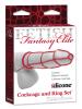 Fetish Fantasy Elite Cockcage and Ring Set Red