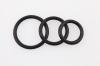 Perfect Fit 3Pc Ring Kit Black Silicone