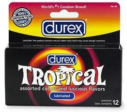 Durex Tropical 12 Pack Sex Toy Product