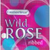 Wild Rose Ribbed Lubricated Condoms 3Pk Sex Toy Product Image 2