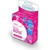 Wild Rose Ribbed Lubricated Condoms 3Pk Sex Toy Product Image 3
