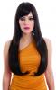 Long Silky One Length Style W/Bangs