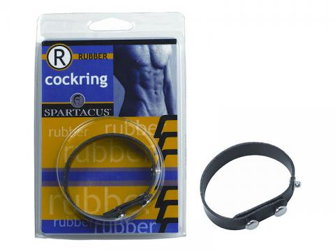 Rubberline Neoprene C Ring - Black	 Sex Toy Product