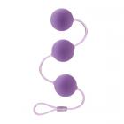 First Time Love Balls Triple Lover Perfectly Weighted For The Beginner - Purple	 Sex Toy Product