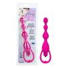 Silicone Pleasure Beads Vib.Pink