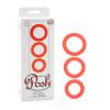 Posh Silicone Love Rings Orange