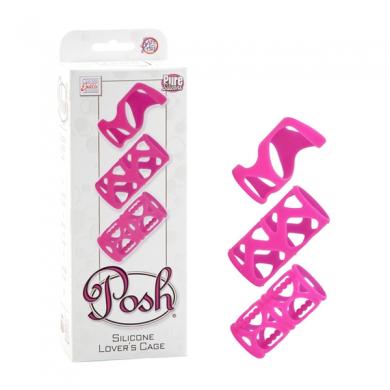 Posh Silicone LoverS Cage Pink
