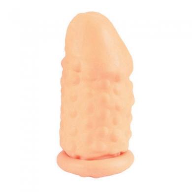 Latex Extension Nubby C*ck Head Sex Toy Product