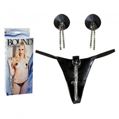 Bound by Diamonds G String w/Pasties
