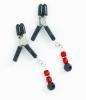 Lite Line Clamp W/Red Beads