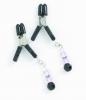 Lite Line Clamp W/Purple Beads