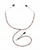 Y-Style Beaded W/Clamp Red
