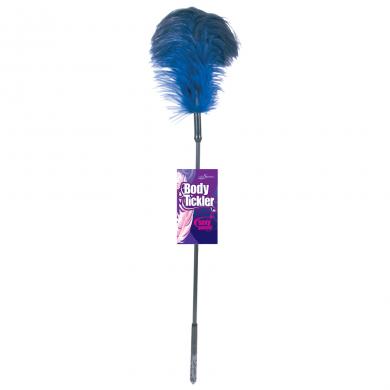 Ostrich feather ticklers - Blue