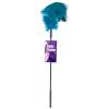 Ostrich feather ticklers - teal