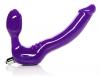 Feeldoe with Mini Vibrator - Violet