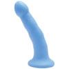 Grrl Toyz Silicone Strap On Dong Blue