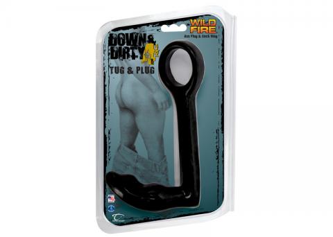 Wildfire Down & Dirty 4.5" Tug & Plug, Ass Plug & Cock Ring