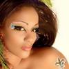 Fleur De Lis Kit Eye Kit W/Rhinestone