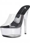 Classic 6 Inches Clear Platform Sandal Size 6 Sex Toy Product