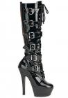 Kiss 2049 Black Stiletto Boots Size 6 Sex Toy Product