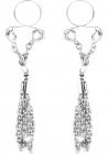 Silver Tassel Nipple Jewelry 1 Pair Sex Toy Product