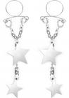 Silver Star Nipple Jewelry 1 Pair Sex Toy Product