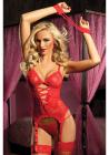 Midnight Affair 3 Piece Cami Red O/S Sex Toy Product