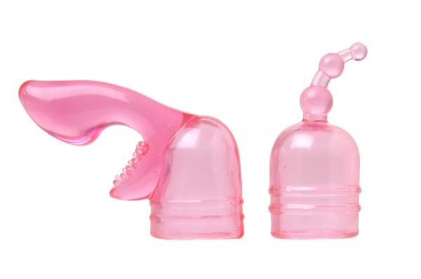 Wand Essentials 2 Piece Attachment Kit - Pink Sex Toy Product