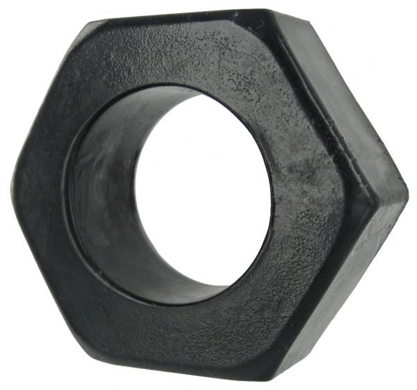 Hexnut Cock Ring Black Sex Toy Product