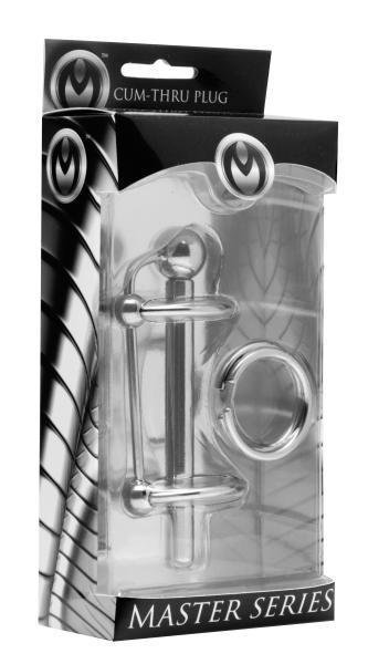 Excrucio Ringed Cum Thru Urethral Plug Sex Toy Product