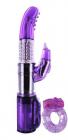 Dolphin Vibe With Vibrating Cockring Set Purple Sex Toy Product