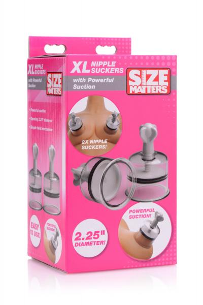 Size Matters XL Nipple Suckers Sex Toy Product