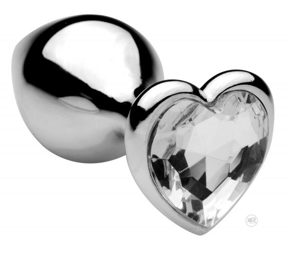 Frisky Icy Jewel Anal Plug Silver Sex Toy Product