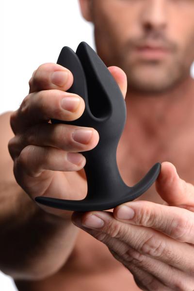 Ass Anchors 3 Piece Silicone Anal Anchor Set Black Sex Toy Product