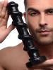 Mighty Screw 9.5 Inches Dildo Black Sex Toy Product Image 1
