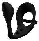 Excursion Silicone Triple Stim Anal Plug With Cock And Ball Ring Sex Toy Product