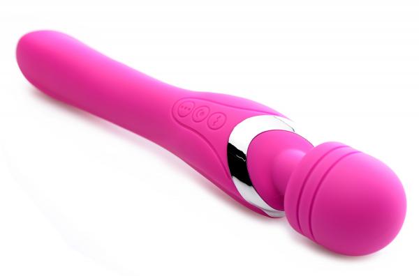 Whirling Wand 2 In 1 Silicone Dual Massage Wand Sex Toy Product