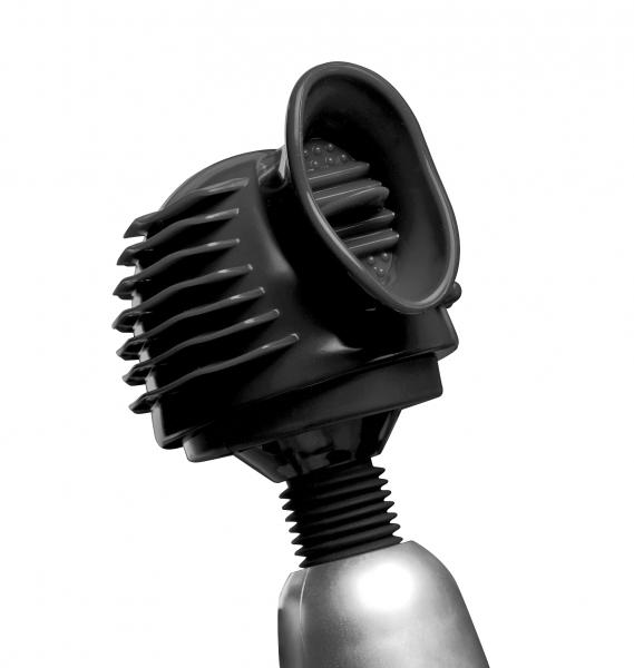 Thunder-Gasm 3 In 1 Silicone Wand Attachment Black Sex Toy Product