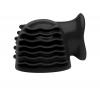 Thunder-Gasm 3 In 1 Silicone Wand Attachment Black Sex Toy Product Image 4