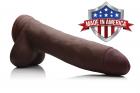 Terrance BBC Skintech Realistic Dildo 12 inches Brown Sex Toy Product