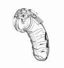 Mancage Chastity 4.5 inches Cock Cage Model 4 Clear Sex Toy Product
