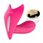 Nobu Tang Wireless Vibe with Clitoral Stimulator Pink Sex Toy Product