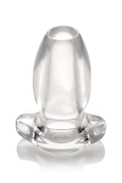 Peephole Clear Hollow Anal Plug Small Sex Toy Product