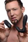 Silicone Prostate Vibrator And Strap With Remote Control Sex Toy Product
