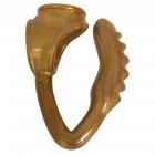 The Duke Cock And Ball Ring With Anal Plug Gold Sex Toy Product
