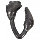 The Earl Cock And Ball Ring With Anal Plug Black Sex Toy Product
