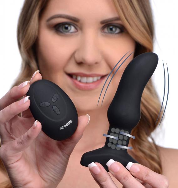 Rimmers Slim M Curved Rimming Plug With Remote Control Sex Toy Product